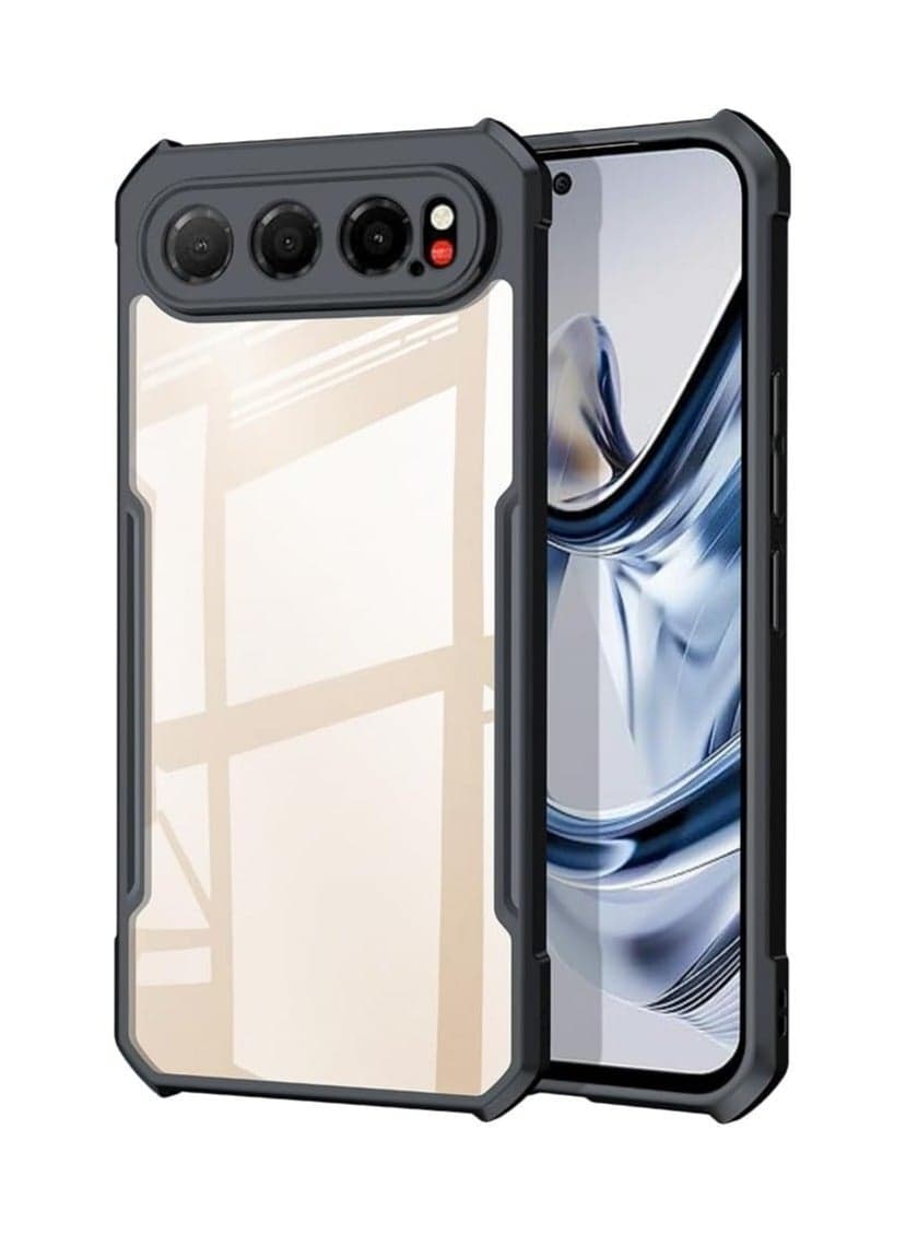 Transparent Protective Case Compatible with ZTE Nubia Air 【Airbag Protection】 Transparent Case with Camera Lens Protection PC + TPU Shock-Resistant Back Cover Suitable for Nubia Air