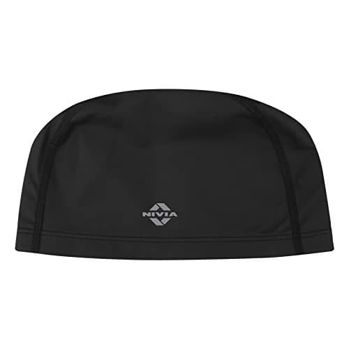 Nivia Uniswim Swimming Cap (Black)