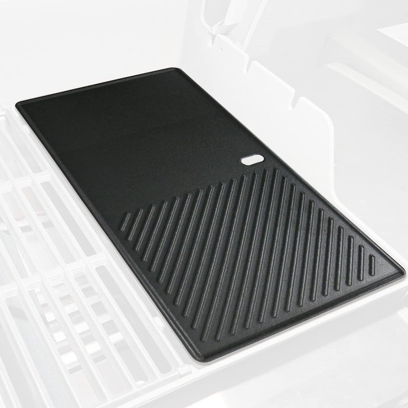 Hisencn 7637 175 inch Grill Cooking Griddle for Weber Spirit I II 200 Series E210 E220 S210 S220 with Front Control Cooking Grill Grates Reversible Griddle Plate