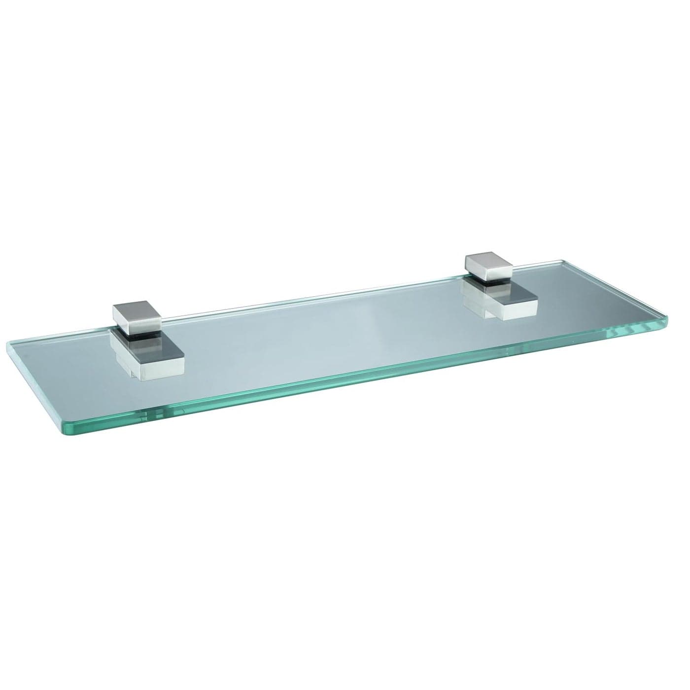 XVL 15Inch Bathroom Glass Shelf Brushed GS3002L