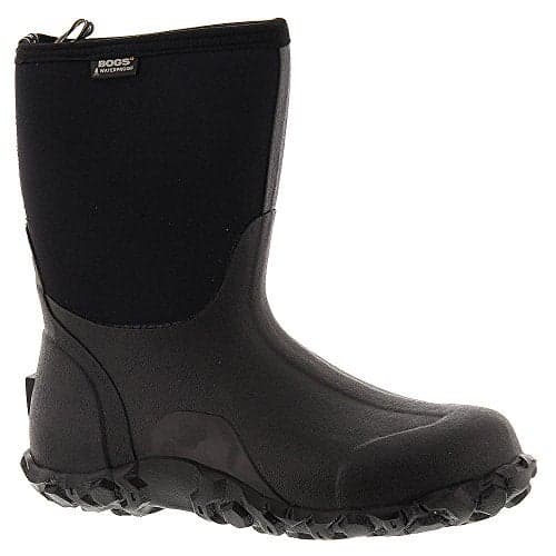 BOGS Mens Classic Mid Boot Black Size 13
