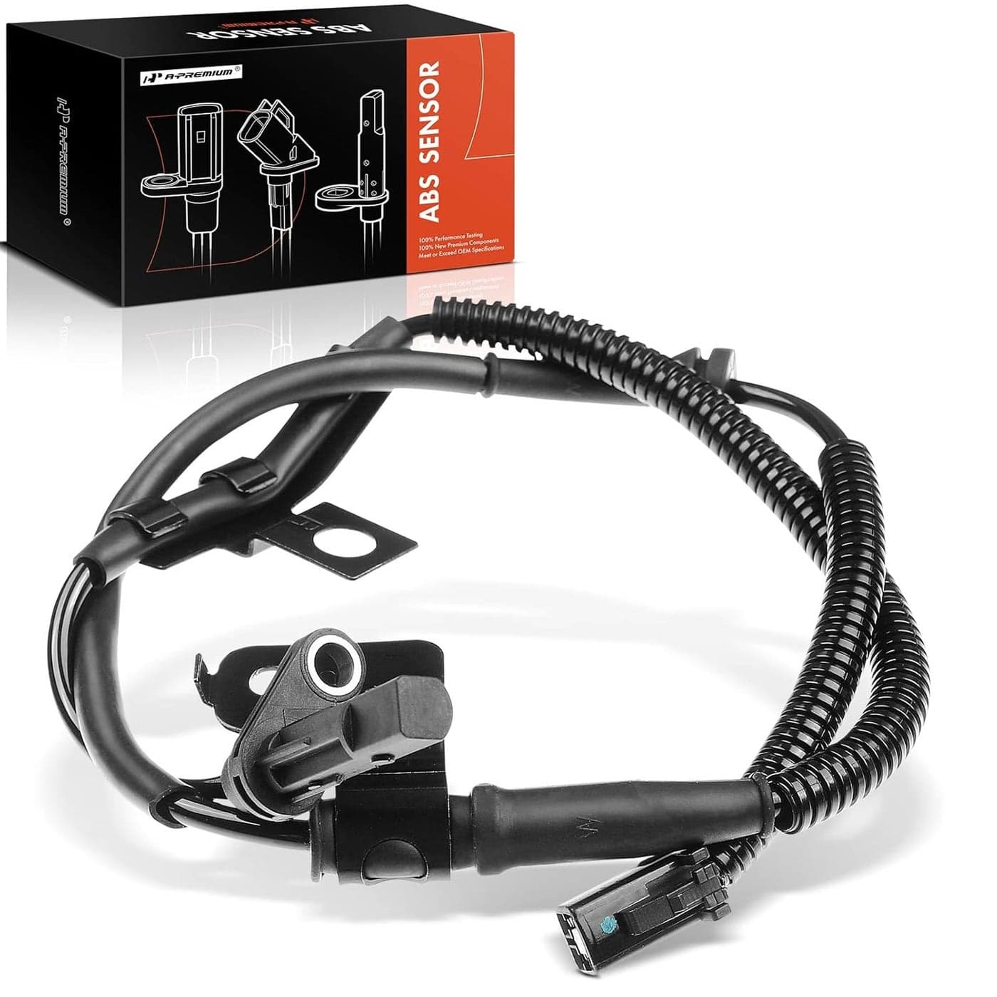 A-Premium ABS Wheel Speed Sensor for Kia Sorento 2007-2009 - Front Right Passenger Side