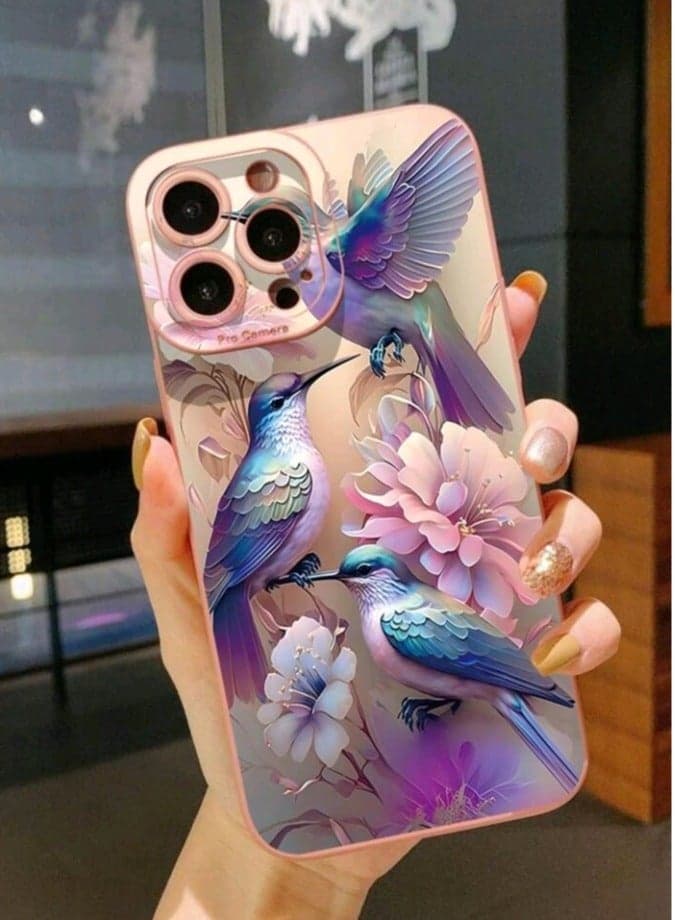 Elegant Cover Case For Iphone 14 Pro Max Anti Slip Trendy Geometric Design