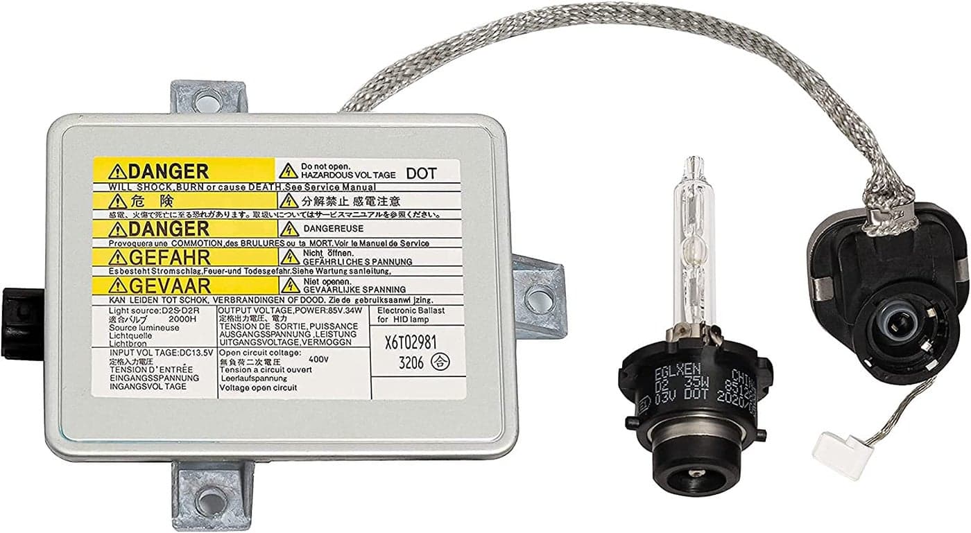 Boine Xenon HID Headlight Ballast with Igniter, D2S Bulb Assembly Module Compatible with 2002-2005 Acura TL / TSX/ TL Type-S, 04-06 Mazda 3, 04-09 Honda S2000 Replaces W3T10471 X6T02971