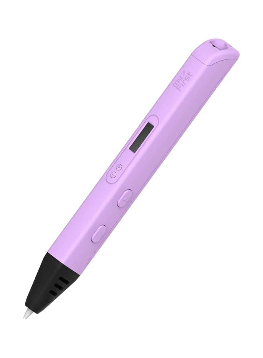 3D Pen Artist 3D Printing Pen for Kids & Teens | Adjustable Temperature, OLED Display, Biodegradable PLA Filament Included (6 Colors), Safe Creative Tool for Art, STEM & DIY Projects - Purple