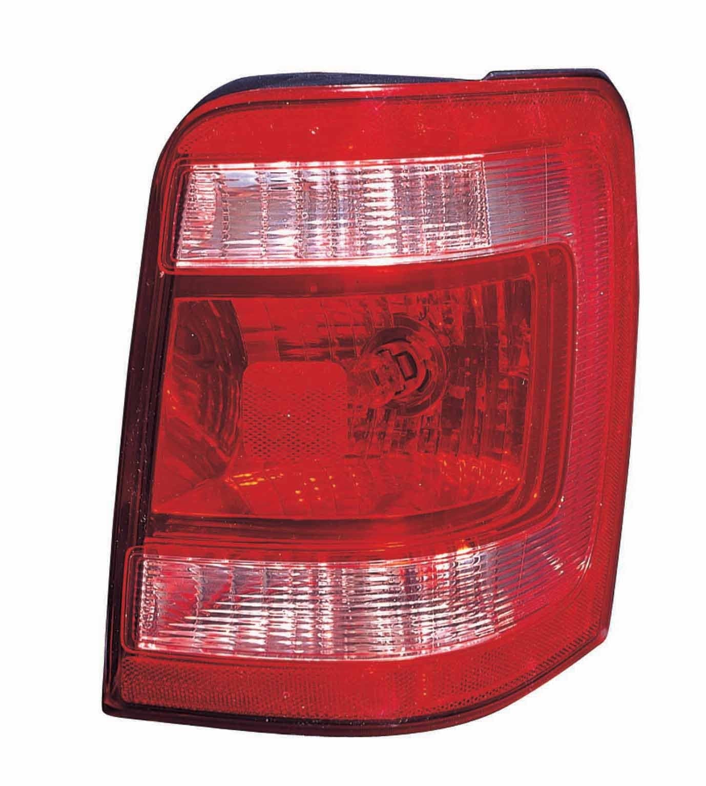 DEPO 330-1938R-UC Replacement Passenger Side Tail Light Assembly (This product is an aftermarket product. It is not created or sold by the OE car company), Red