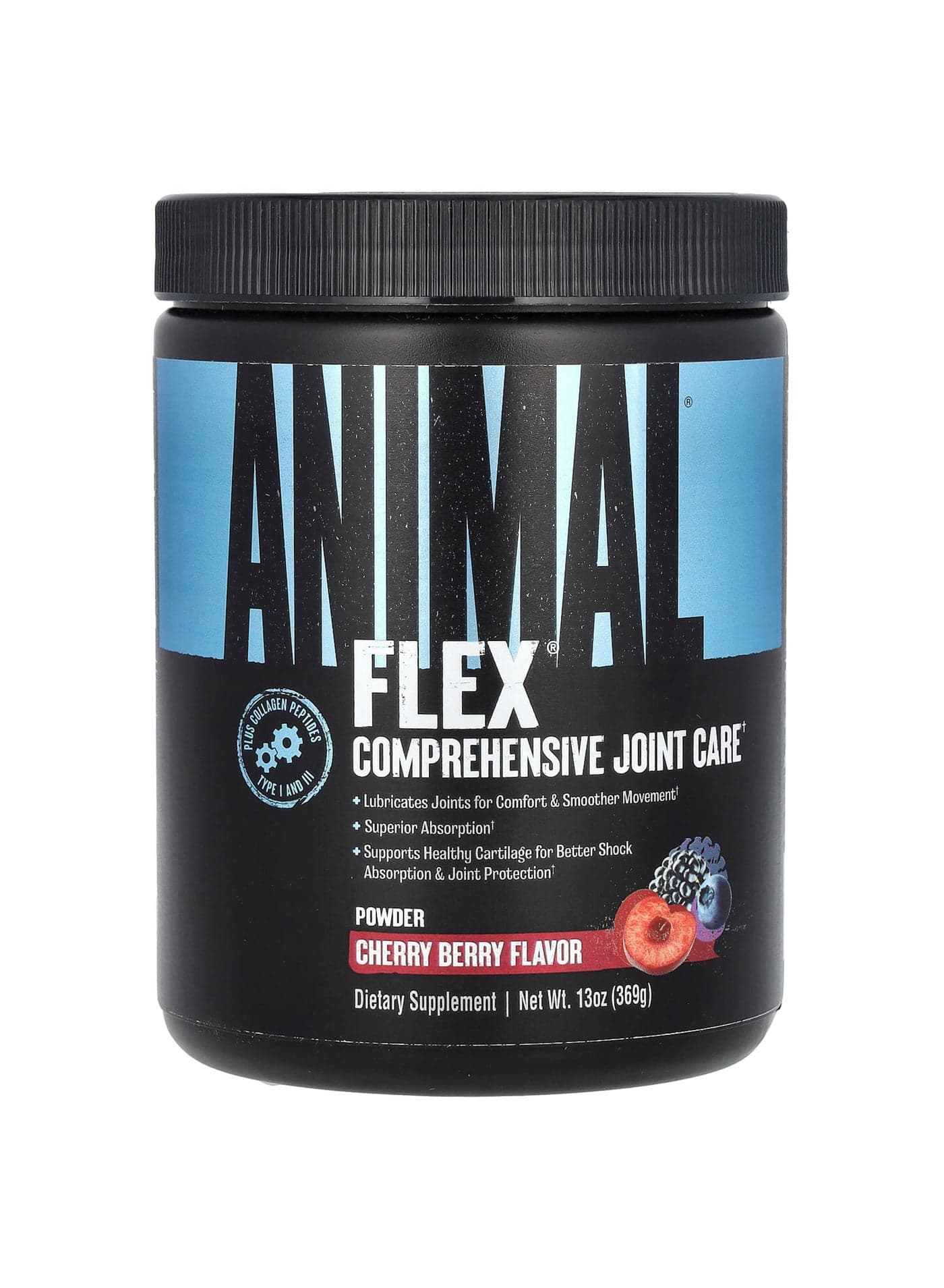 Flex® Powder, Cherry Berry, 13 oz (369 g)