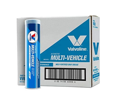 Valvoline MultiVehicle MolyFortified Gray Grease 141 OZ Cartridge Case of 10