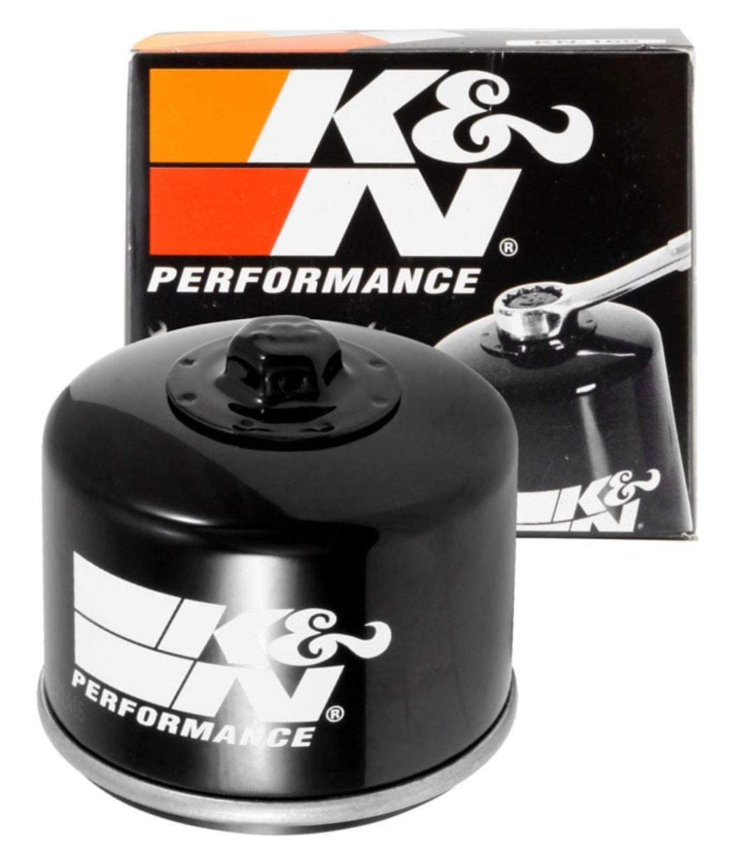 K&N Motorcycle Oil Filter: High Performance, Premium, Designed to be used with Synthetic or Conventional Oils, Wrench Off Nut: Fits Select BMW Motorcycles, KN-160