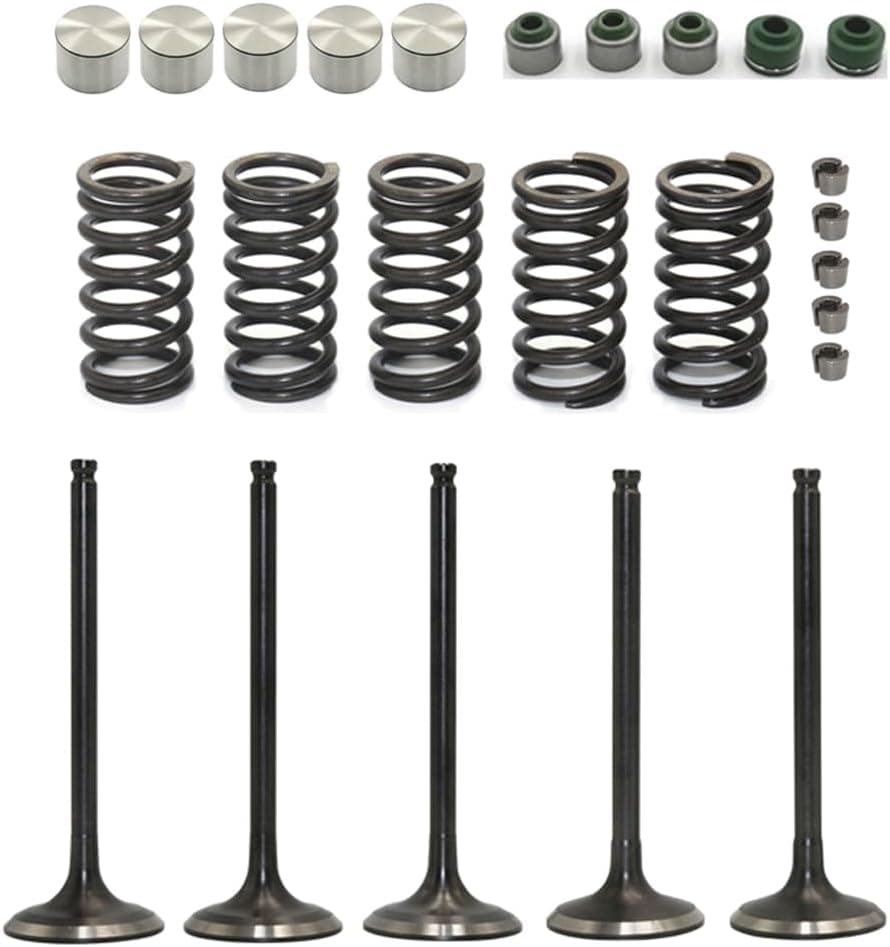 HWKWAZ Intake Exhaust Valve Lifter Bucket Seal Spring Cotters Kit for Yamaha YFZ450R RSE 2014-2022 YFZ450 2017 WR450F 2007-2015
