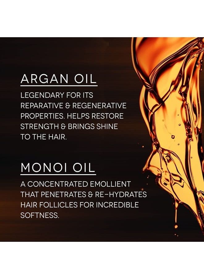 Shine Serum | Recovery Complex Anti-Frizz | Argan & Monoi Oils | Paraben Free | Color-Safe | 4.2 Fl Oz