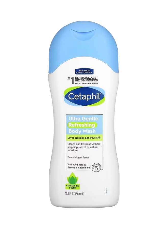 Ultra Gentle Refreshing Scent Body Wash 500ml