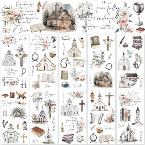 Lincia 10 Sheets Rub on Transfers for Crafts and Furniture Rub on Transfers Stickers Snowman Vintage Reindeer Gnome Decals for DIY Craft Home 591 x 1181 726Bible