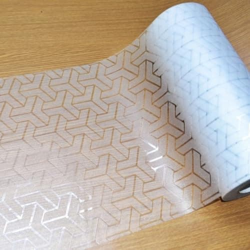 CVANU Frosted Privacy Window Film Self Adhesive, Waterproof Vinyl Sticker for Glass Doors, Windows, Bathroom & Office (12 x 36 Inch)