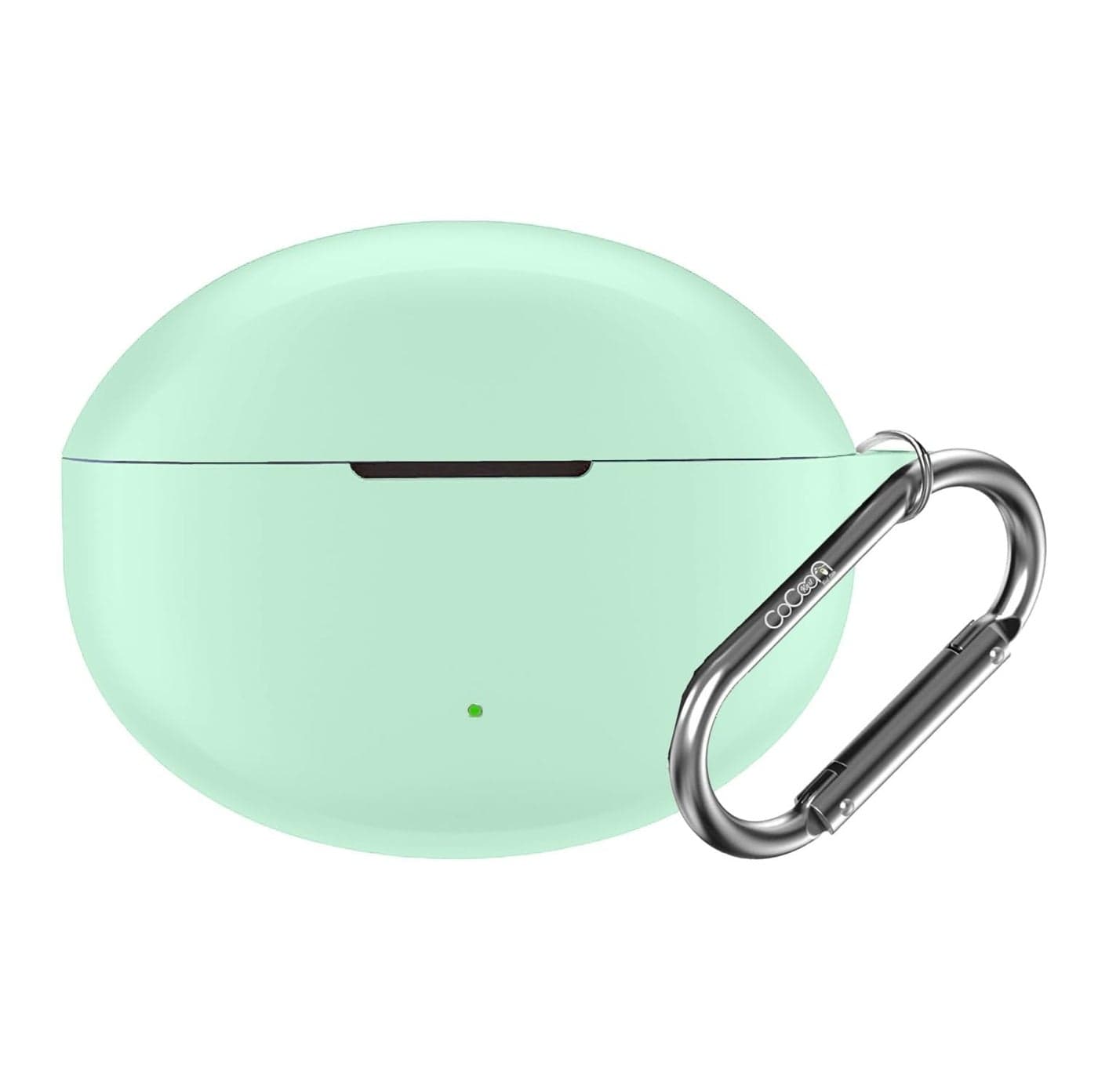 Cocoonkart Silicone Case Cover Compatible for OnePlus Nord Buds 3 | 3 Pro (Light Green)