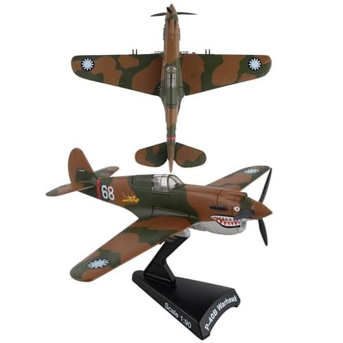 Daron Worldwide Trading P40 Warhawk Hells Angels 190 Vehicle Brown Black Medium