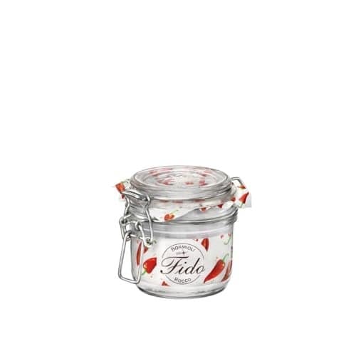 Bormioli Rocco Fido Clear Jar, 6.75 Oz.