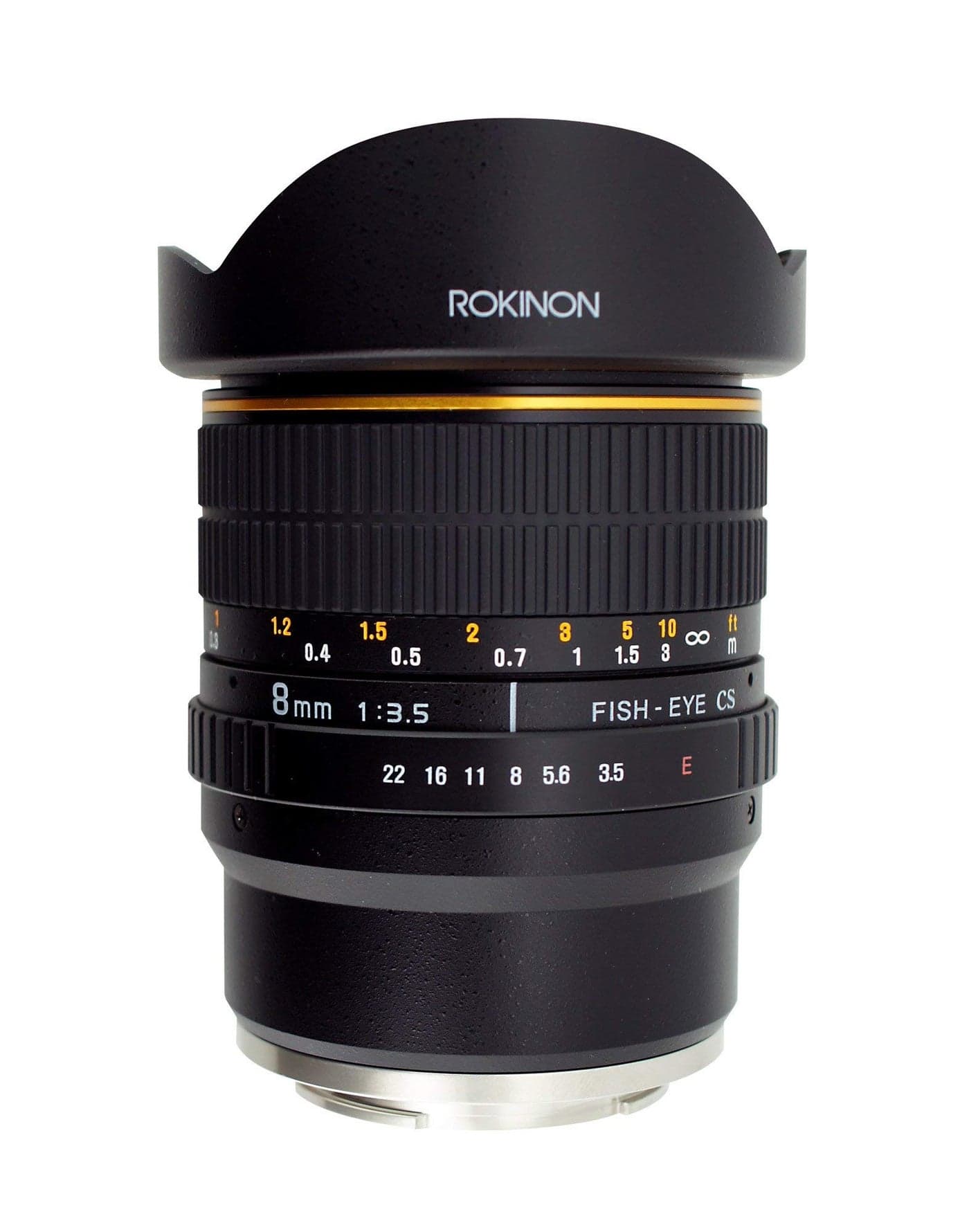 Rokinon FE8M-NEX 8mm f/3.5 Fisheye Lens for Sony E-Mount Cameras (NEX and VG10), Black
