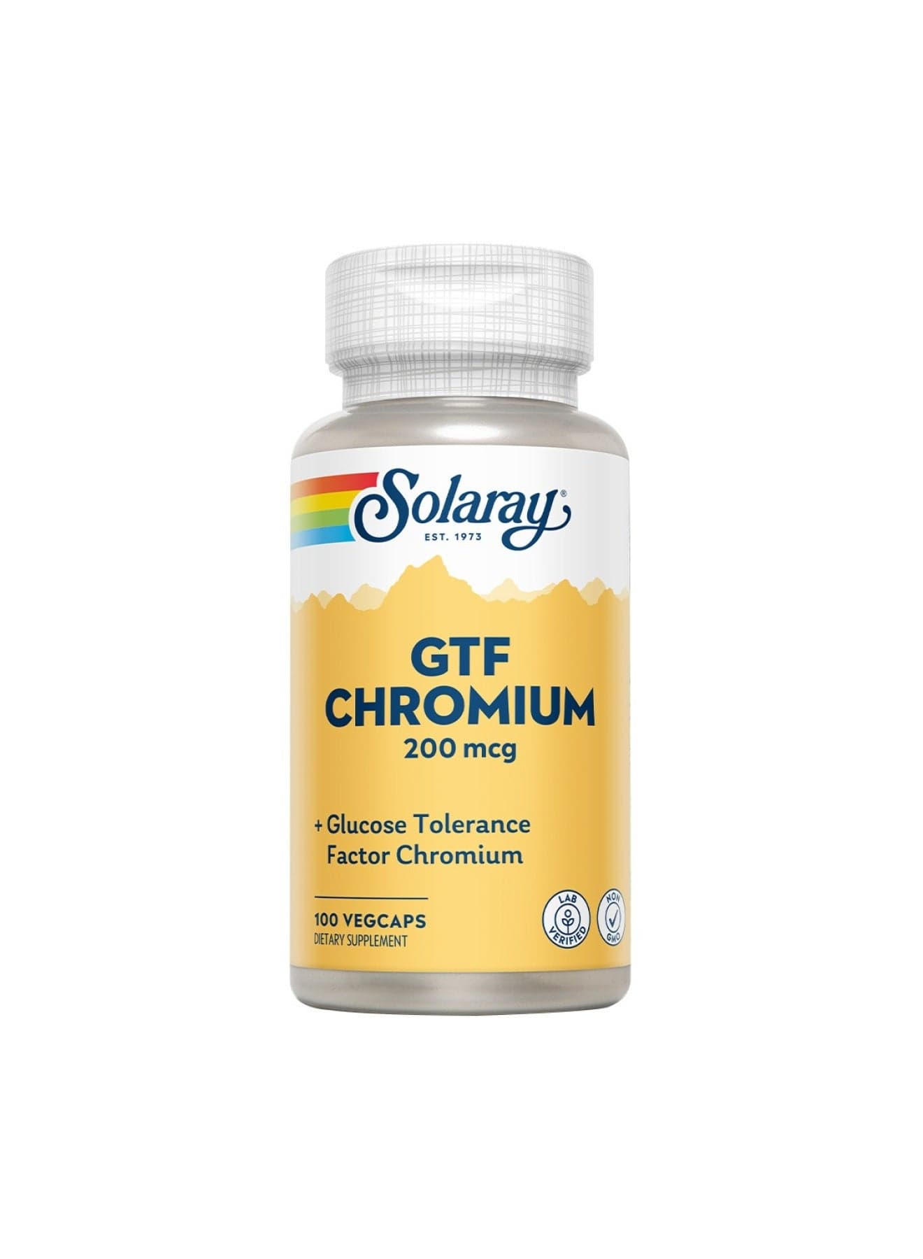 GTF Chromium 200 mcg Veg Capsules, Pack Of 100