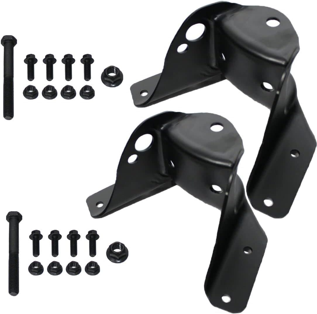 BST BSSP Pair 722-045 Rear Leaf Spring Hanger Forward Mounting Bracket for 1988-1999 Chevy GMC C1500 C2500
