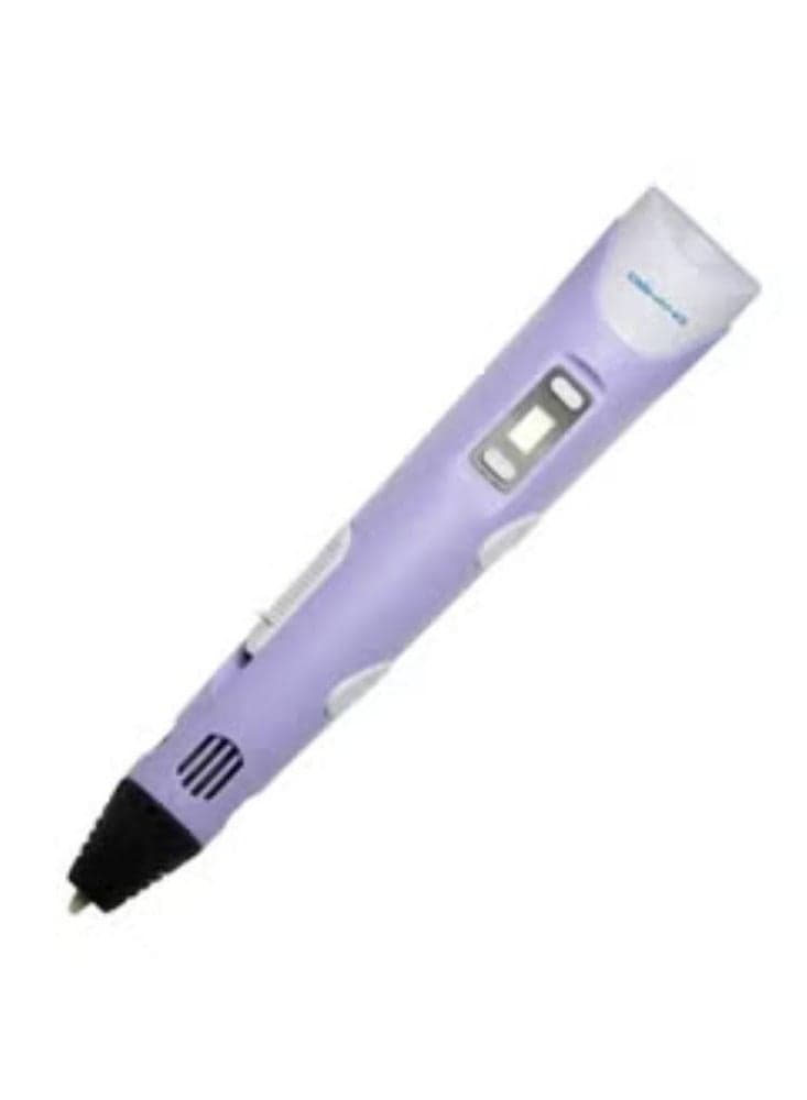 3D Printing Pen With Adjustable Speed And Temperature (USB Plug) Purple