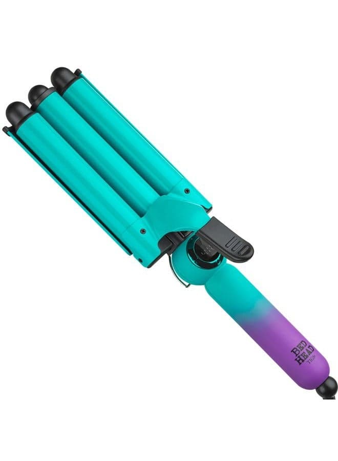 Wave Affair Jumbo 3 Barrel Hair Waver | Quick Styling, Serious Hold, & Less Heat Damage | Heat Protectant Glove Included for Easy, Custom Styling