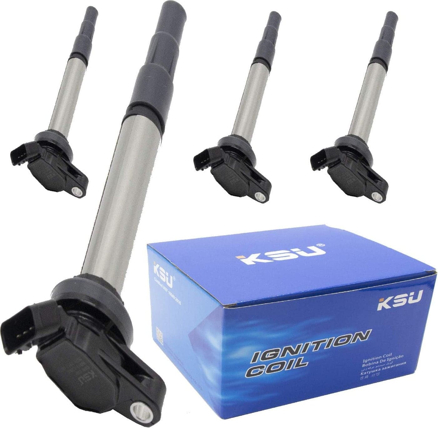KSU Ignition Coil Pack for Toyota Prius, Prius V, and Prius Plug 1.8L L4 (2010-2017)