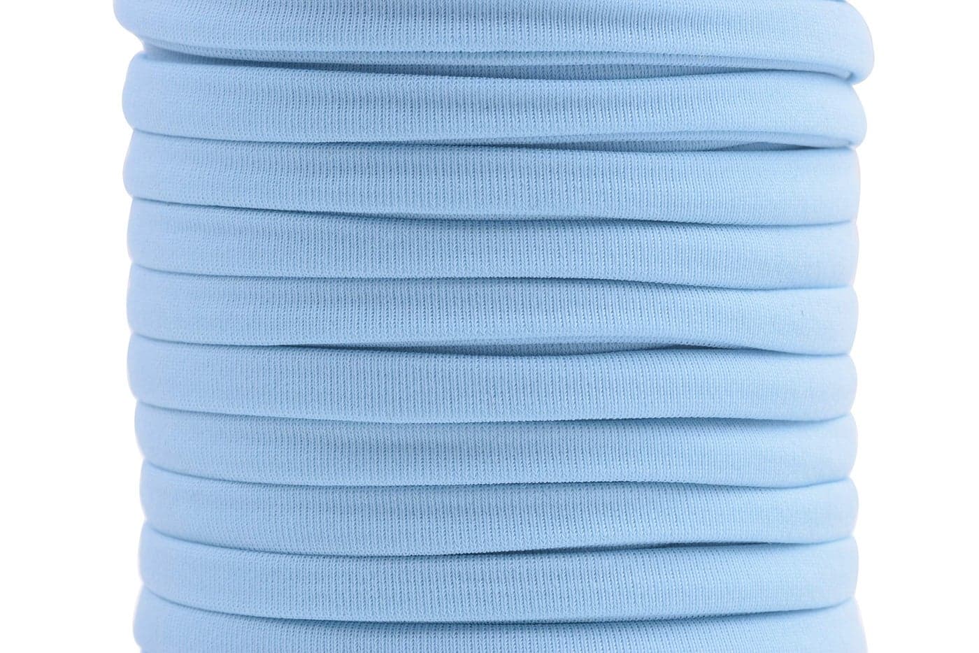 KONMAY 5mm Stretchy Spandex Fabric Cord 20 Yards Soft Knit Elastic Band for Sewing Sportswear Swimwear Jewelry Making Face Masks Headbands DIY Crafts