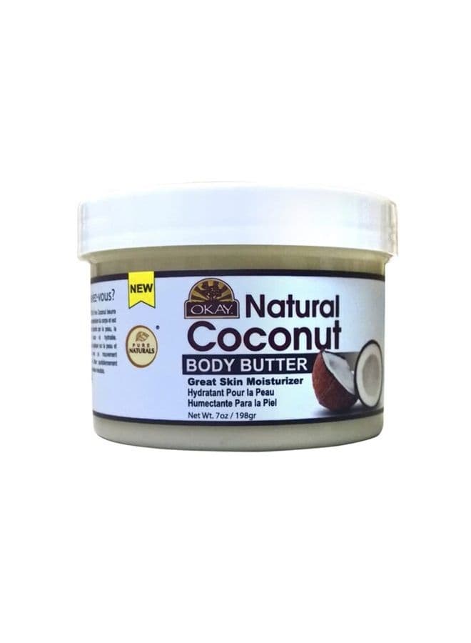 OKAY 100% NATURAL COCONUT BUTTER SMOOTH 7oz/198gr