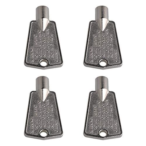 RDEXP 1.77x0.98inch Freezer Door Keys Replaces AP6012757 Set of 4 AP2940188 WP842177