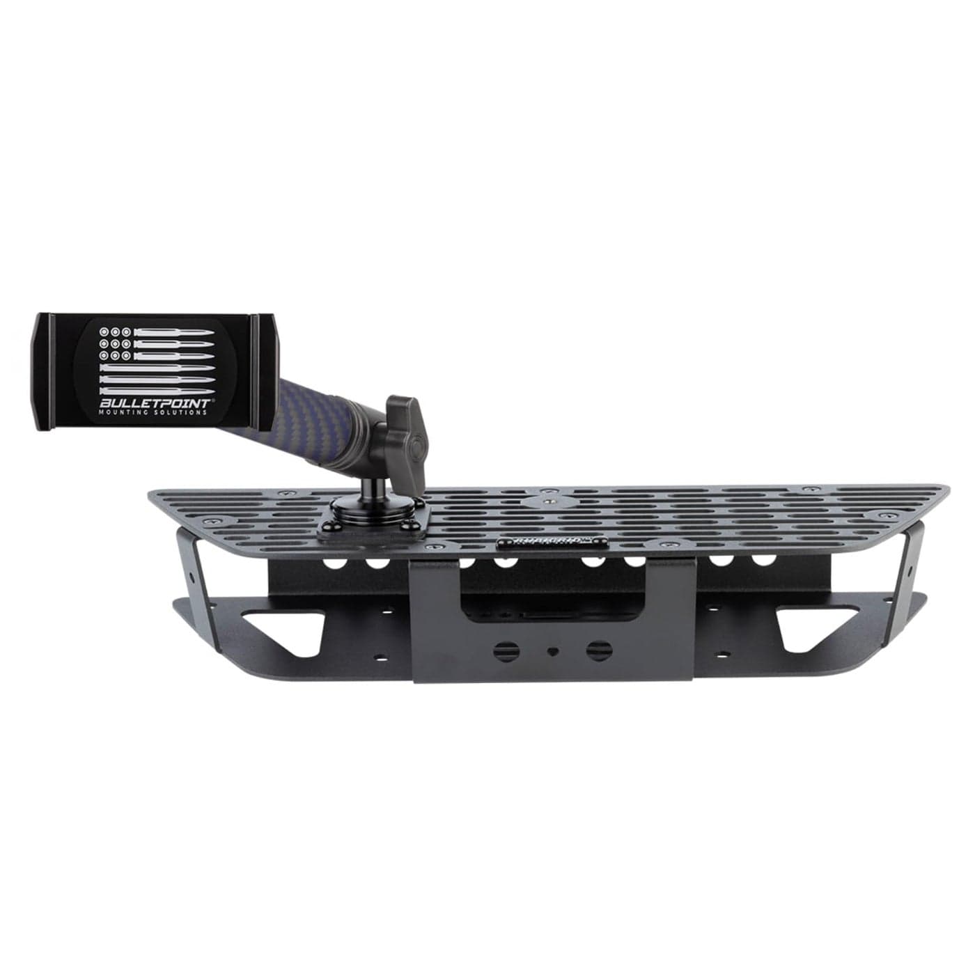 Bulletpoint RubiGrid Metal Dash Mount Phone Holder Compatible with 2019 Chevrolet Silverado GMC Sierra MultiDevice Holder with 20mm Ball System