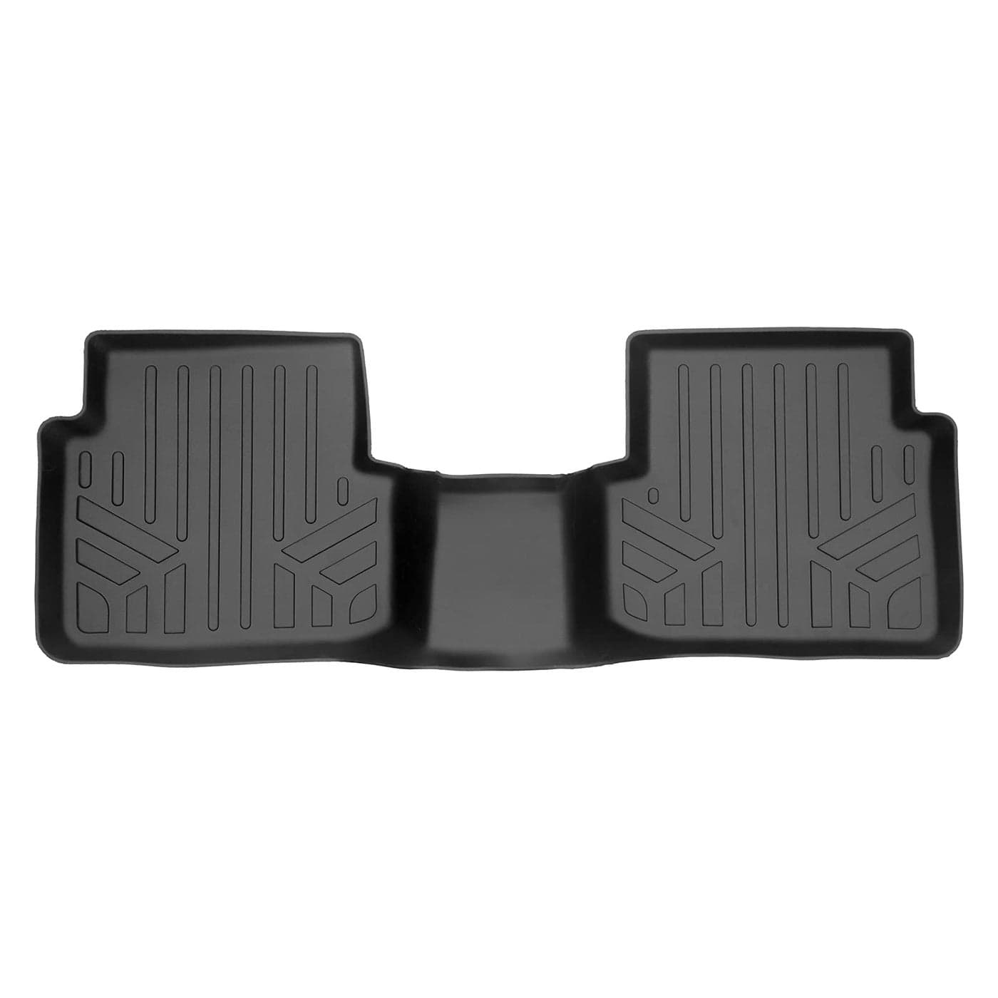 SMARTLINER Custom Fit All Weather 2nd Row Floor Mat Liners Compatible with 20212025 Ford Bronco Sport