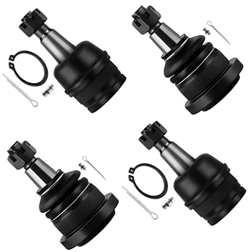 SCITOO 4pcs RWD Front Suspension Kit Upper And Lower Ball Joints Fit 1997-1999 for Dodge Ram 1500
