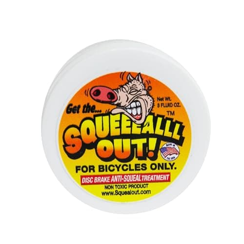 Squeal Out Anti-Squeal Disc Brake Paste – Brake Lubricant & Brake Caliper Lube, Stops Squeal for Brakes, 3 oz Jar