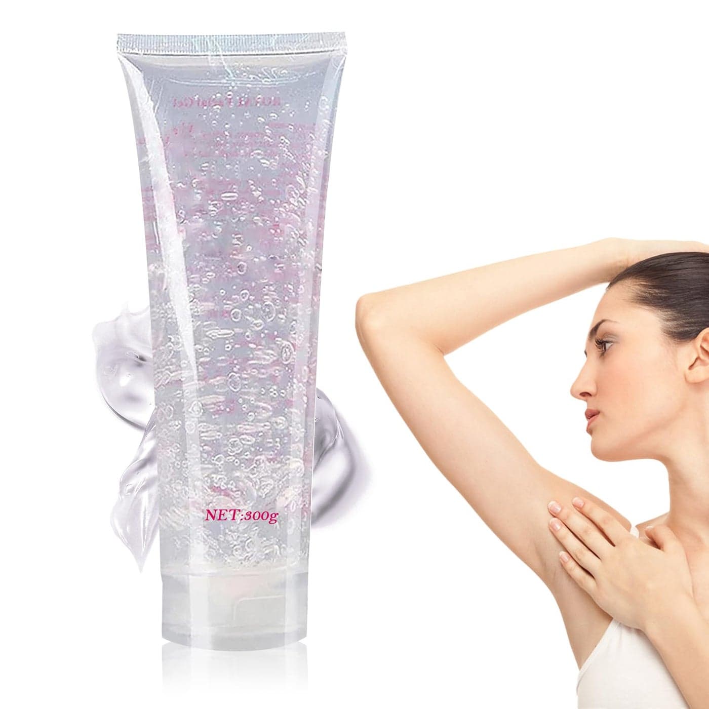 JunKuJK Cooling Gel Use with Laser Hair Removal Device and Facial Machine for Women or Men 300ML