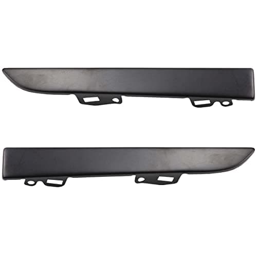 RLB-HILON 1Pair Front Bumper Grille Headlight Filler Trim Panels Set Compatible with Toyota Tacoma Pickup 2001 2002 2003 2004 Year, for TO1089108 TO1088108