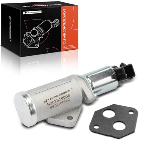 A-Premium Fuel Injection Idle Air Control Valve - Compatible with Ford F-150, F-250, F-350, Explorer, E-150/E-250/E-350 Econoline, E-150/E-250/E-350 Econoline Club Wagon, Ranger, Bronco, Aerostar