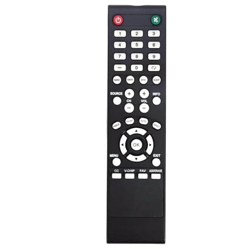 New Replace Remote Control Compatible with Element TV JX-8061A ELCFW326 ELDFT501J ELDFQ501J ELEFW503 ELEFW605 ELCFW326 ELCFW326R ELCFW327 ELCFW328 ELCFW406 ELDFW406 ELEFC391