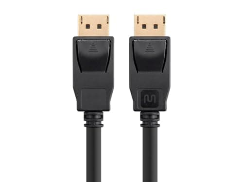 Monoprice Select Series DisplayPort 1.2 Cable, 6ft Black