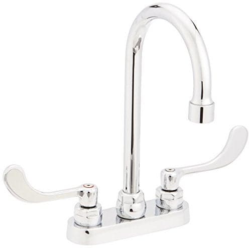 American Standard 7500.145.002 Monterreyt Center Set-Gooseneck Spout-Lev H and I-L/Drain 0.5Gpm-