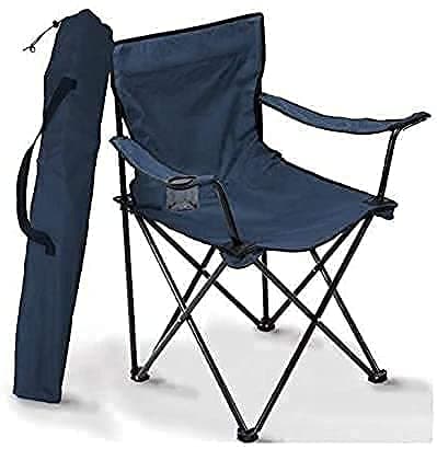 PARYAVARAN Camping Big Chair Portable Fishing Beach Outdoor Collapsible Chairs MultiColor Pack of 1