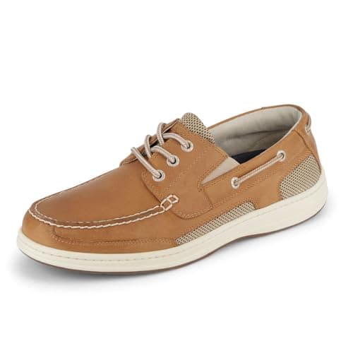 Dockers Men's Beacon Boat Shoe, Tan, 9.5 Wide