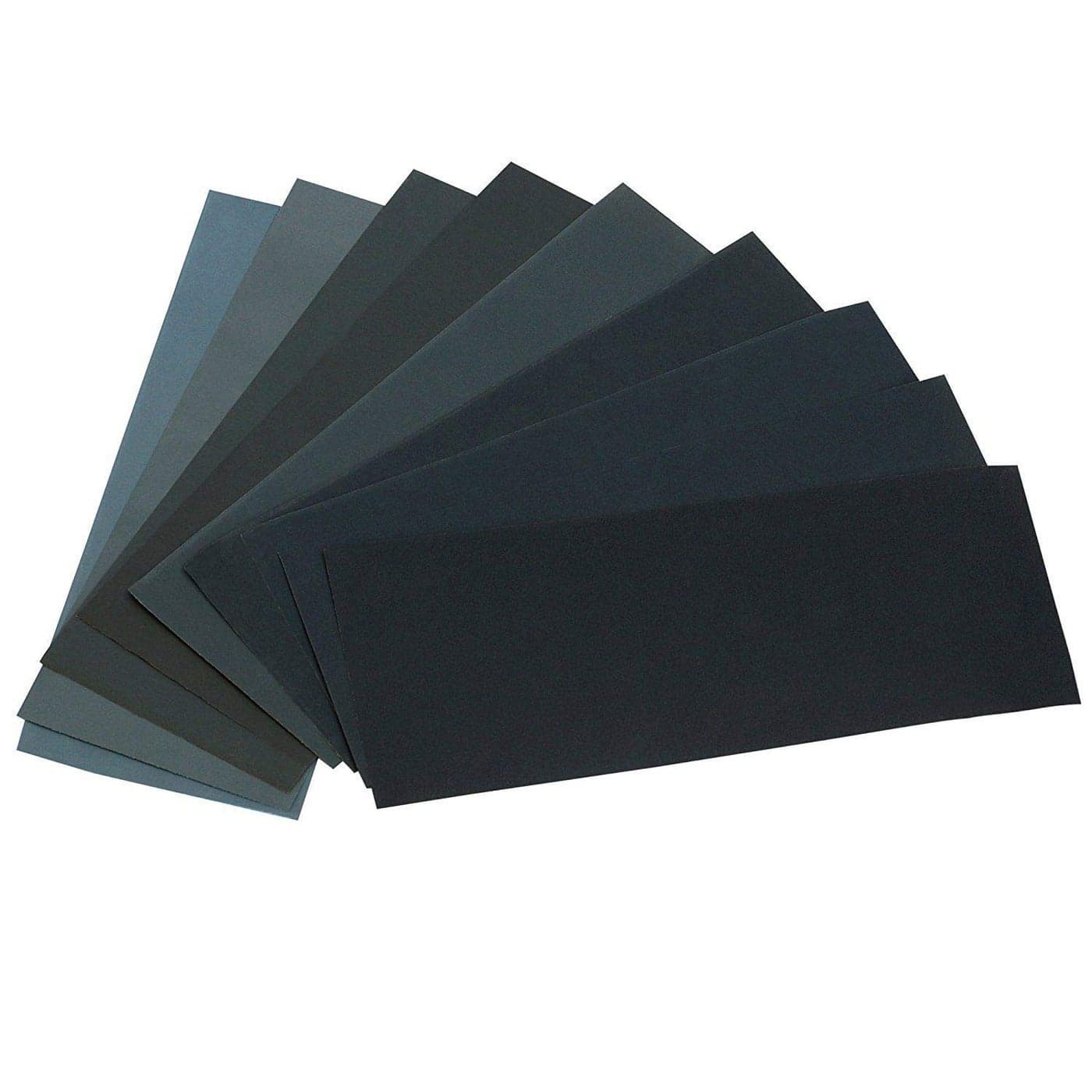 HSYMQ 24PCS Sand Paper Variety Pack Sandpaper 12 Grits Assorted for Wood Metal Sanding Wet Dry Sandpaper 1201501802403204006008001000150025003000 Grit