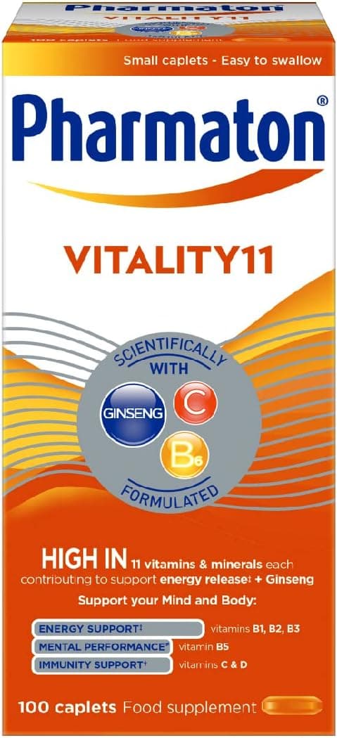 Pharmaton Advance Multivitamin and Mineral Capsules Contains Selenium which contributes to the normal function of the immune system 100 Easy to Swallow Capsules