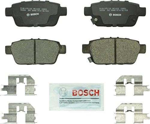 BOSCH BC1103 QuietCast Premium Ceramic Disc Brake Pad Set Compatible with Select Acura TL Honda Ridgeline REAR