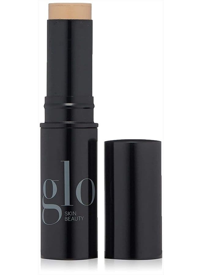 HD Mineral Foundation Stick - Concealer Makeup Infused with Hyaluronic Acid - Buildable Coverage, Contour & Highlighter (Sand 4W)