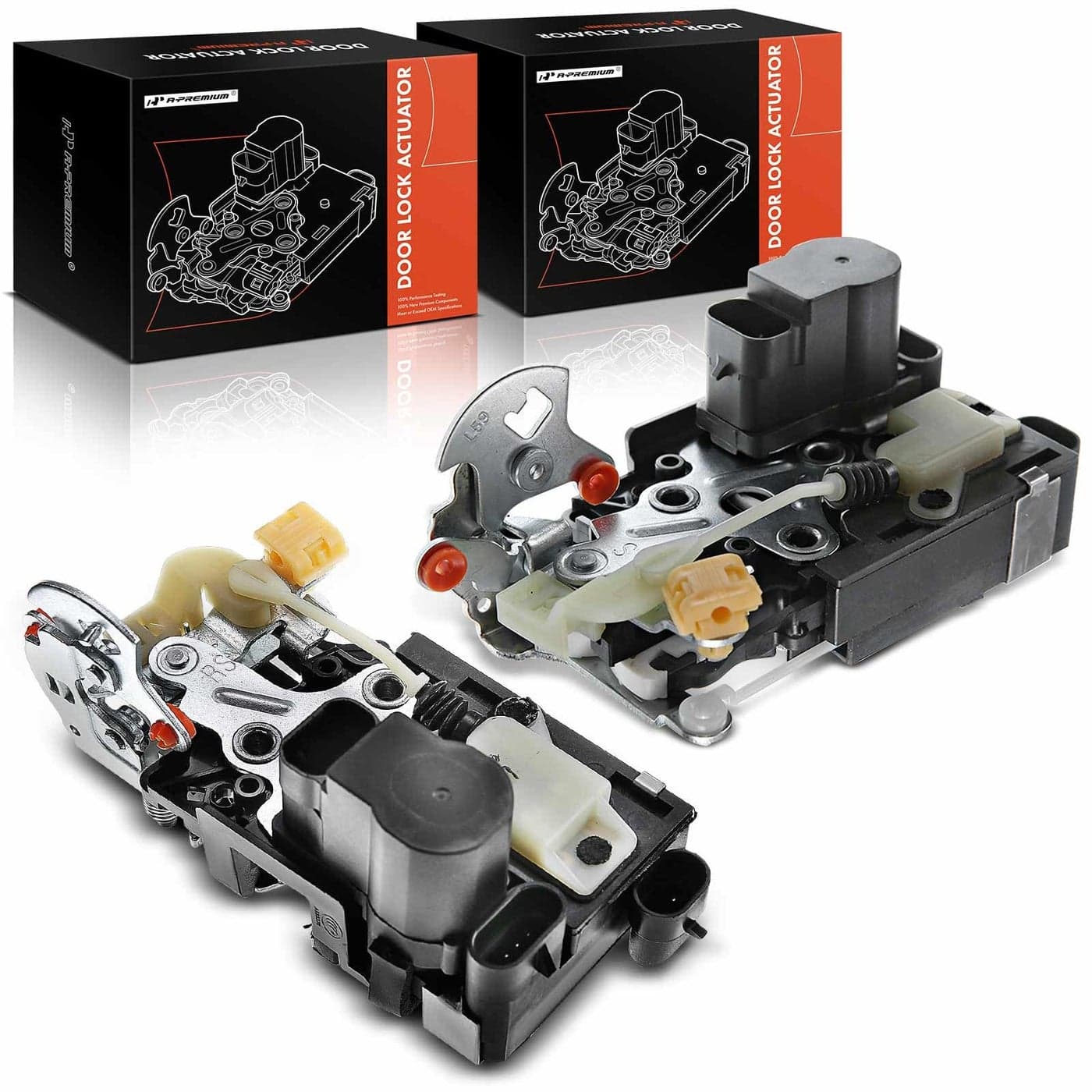 APremium Door Latch Lock Actuator Compatible with Chevy GMC Vehicles Silverado 15002500 Suburban 15002500 Tahoe Sierra 15002500 Yukon Yukon XL 15002500 Front Driver and Passenger Side