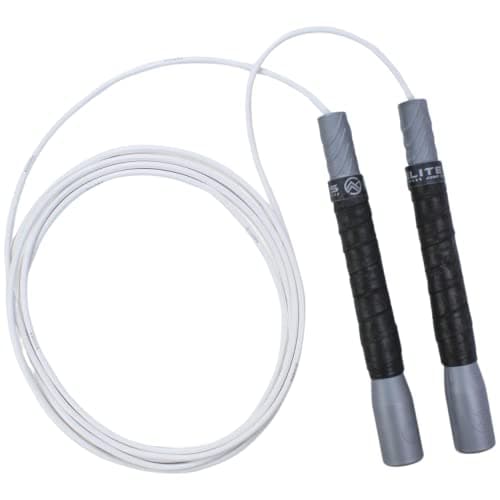 Fit Plus Pro Freestyle PVC Jump Rope for Tricks - Unbreakable 8" Long Handles with Non-Slip Grip Tape - Premium Adult Jump Ropes for Fitness - Lightweight Cardio Boxing Skipping Jump Rope