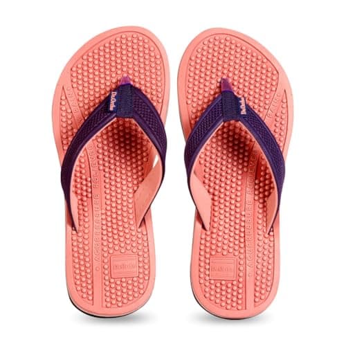 Dr.Ortho Ladies Acupressure Slippers | Flip-Flops |Women's & Girl's Slippers | Comfortable & Lightweight | Soft Foot Massager | All Day Wear Acupressure Slipper | Size UK-07