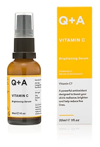 QA Vitamin C Brightening Serum AntioxidantRich Hydrating Face Serum to Brighten Refresh and Even Skin Tone Encapsulated Vitamin C with Volcanic Soil and Hyaluronic Acid for AntiAging 1floz